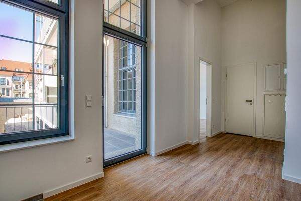 Blickrichtung Eingang