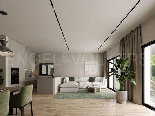 Visualisierung  Wohnzimmer