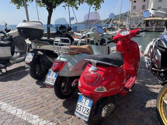 Gargnano kleiner Hafen