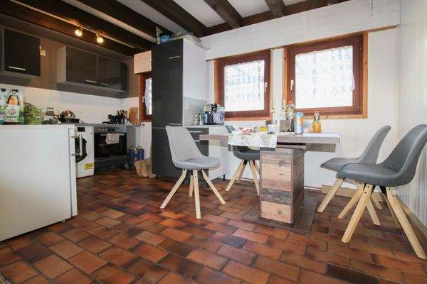 Essbereich + Küche