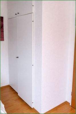 Einbauschrank im Schlafzimmer