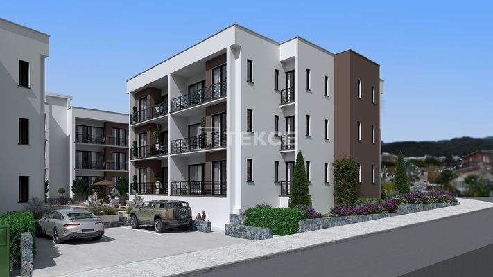 2-Bedroom Apartments for Sale in a Complex with a Pool in Girne