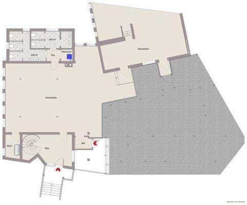 Grundriss Haus 1 - Erdgeschoss