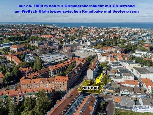 so nah zur Grimmershörnbucht