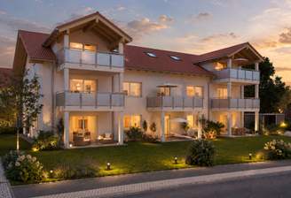Haus 3, Abendstimmung