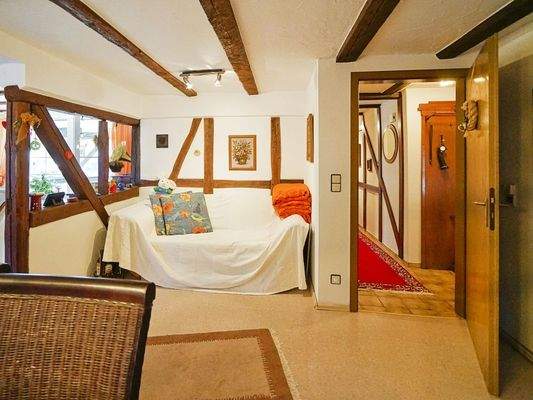 ...mit Gästeschlafcouch