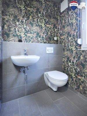 Badezimmer im Erdgeschoss