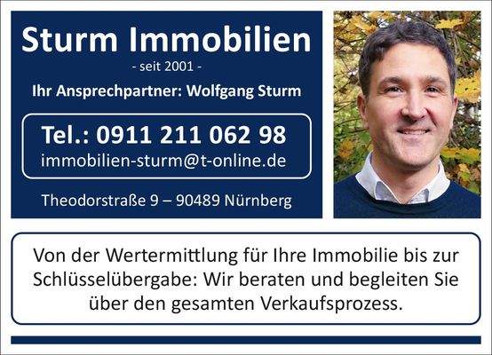 Sturm Immobilien, Visitenkarte
