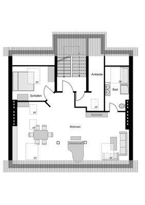 Grundriss Dachgeschoss