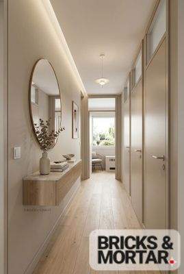 KI Flur Einrichtungsvorschlag