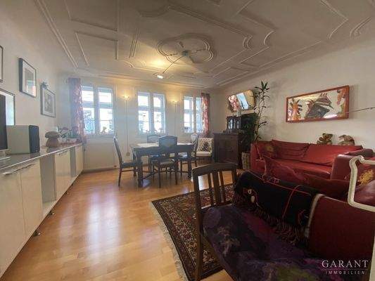 Blick ins Wonzimmer im 1.OG 