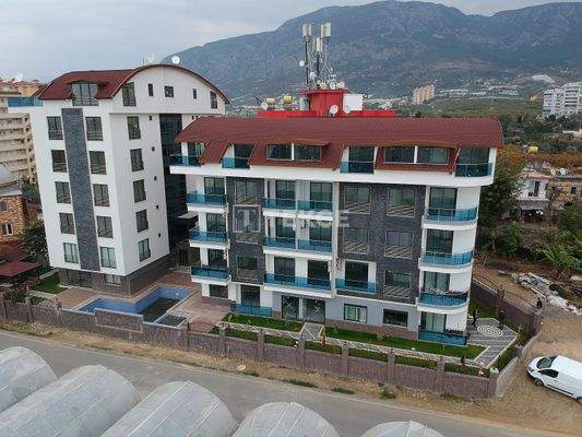 Ready-to-move Apartments with Sea and City Views in Alanya Mahmutlar