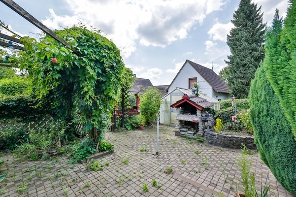 Sitzplatz im Garten