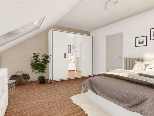 Dachgeschoss_Jugendzimmer_160 m² Ruhepol_rechte Hä