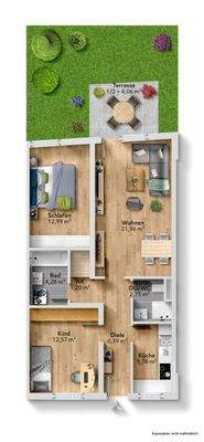 Der Grundriss Ihrer Wohnung