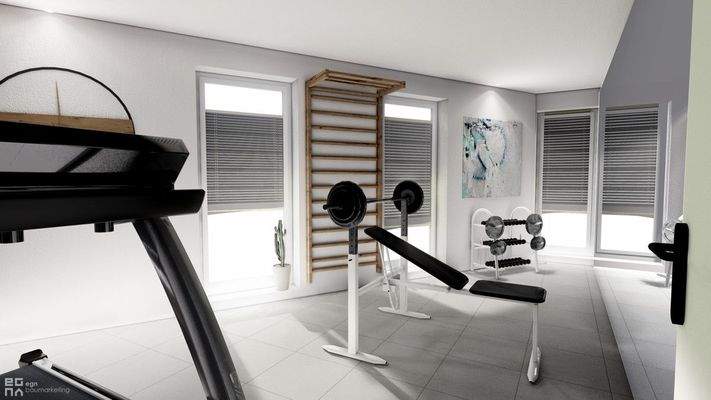 Fitnessraum Souterrain