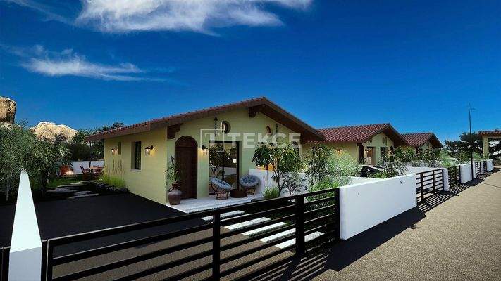 Detached Houses for Sale Close to Golden Beach in Dipkarpaz