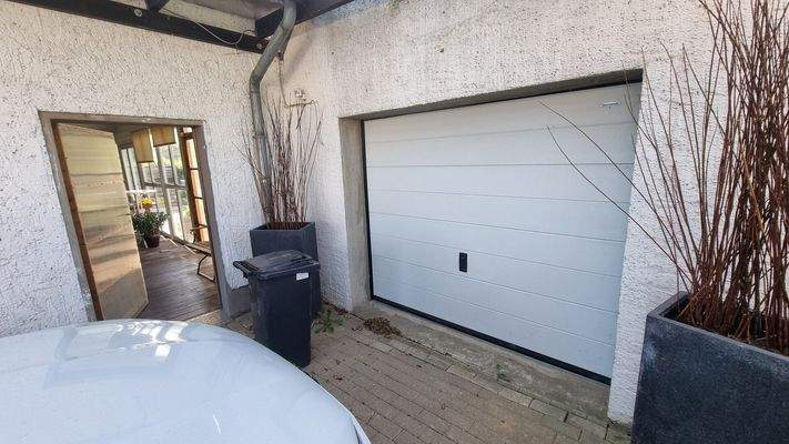 Garage, Seitenzugang