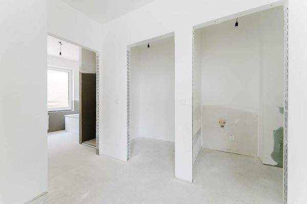 Vorraum, Abstellraum, WC, Bad