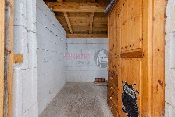 Schuppen Innenansicht