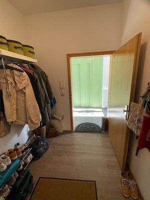 Aufzug hält direkt vor der Wohnung