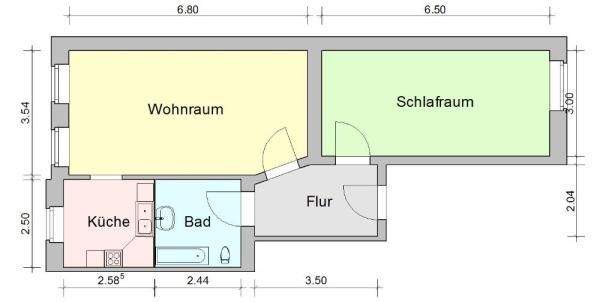 Grundriss, Masse nicht verbindlich !