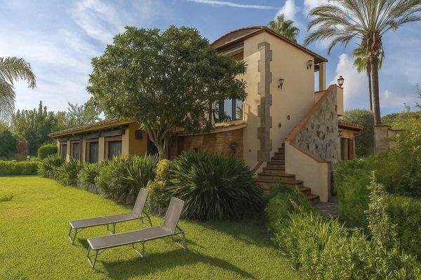 Rückseite des Hauses