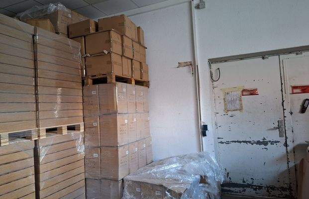 Blick in Kalthalle 2