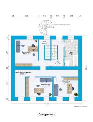 Sanierte Praxisräume in Lebach zu vermieten