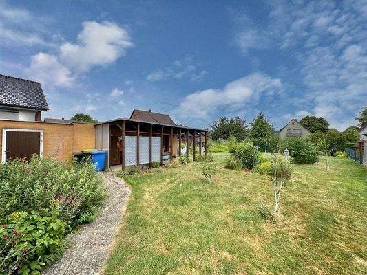 ...und zu Ihrem großen Garten.