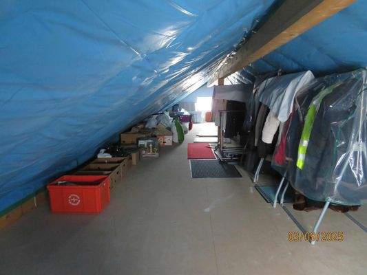 Speicher mit viel Stauraum