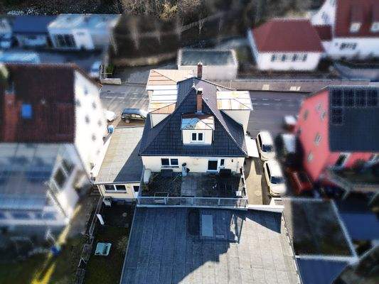 Gebäudeansicht - Drohne