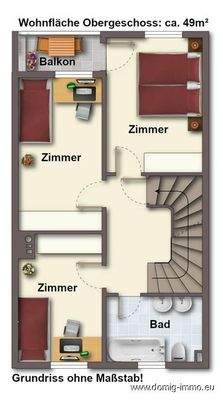 Grundriss OG ohne Maßstab