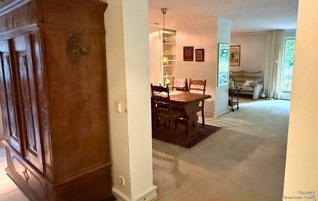 Warmer Empfangsbereich