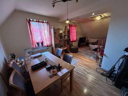 Wohn-/Essbereich Dachgeschoss