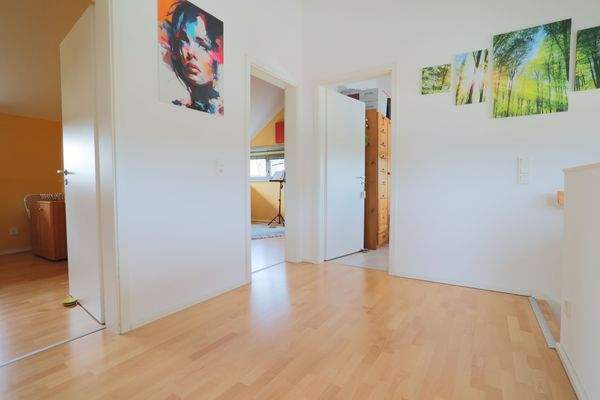 Galerie im Obergeschoss