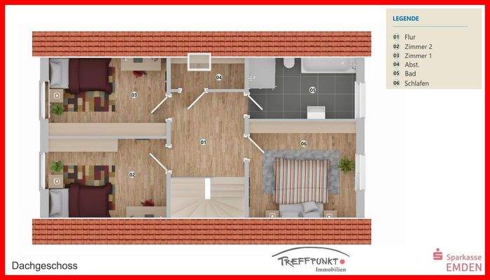 Grundriss Dachgeschoss