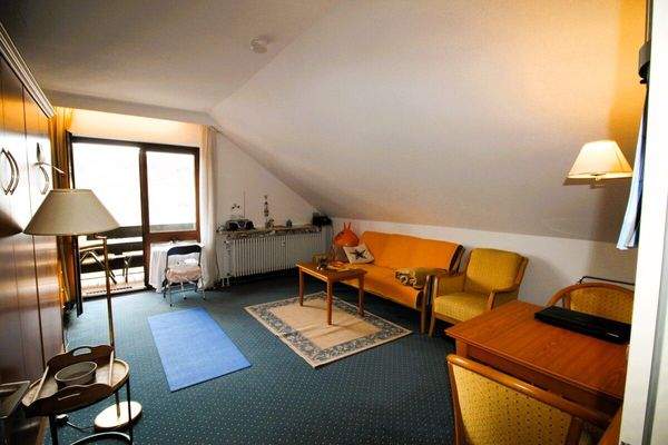 Wohnraum mit Balkonzugang (2)