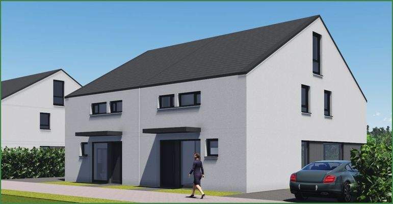 Hauseingang - visualisiert