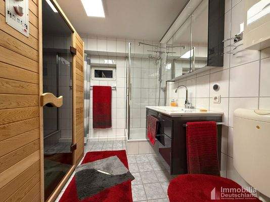 Wellnesbereich im Keller