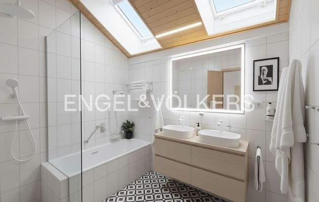 EV - Haus - DG - Bad - Visualisierung