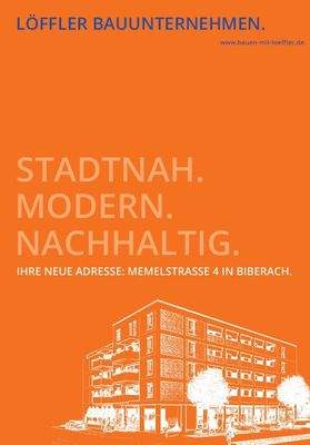 Stadtnah. Modern. Nachhaltig.