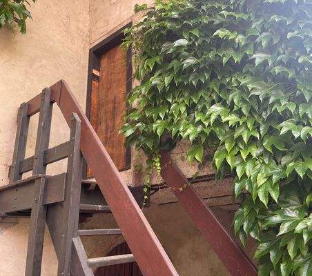 Treppe zu ehem. Büro