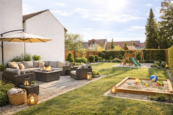 Garten - virtually staged