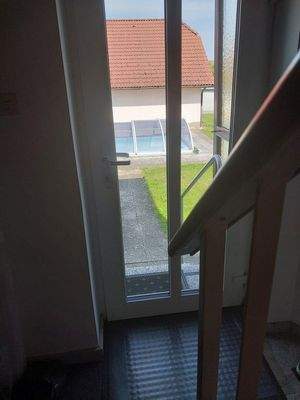 Ausgang in den Garten