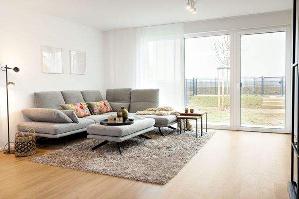 Musterhaus Einrichtungsbeispiel - Wohnzimmer 1