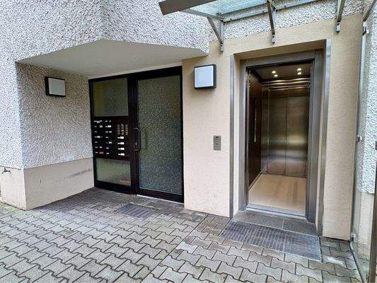 barrierefreier Zugang zum Haus