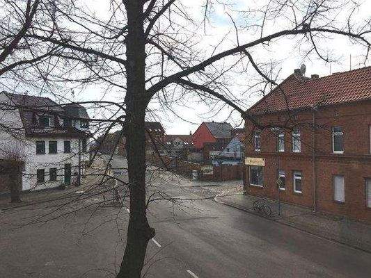 Blick aus der Wohnung