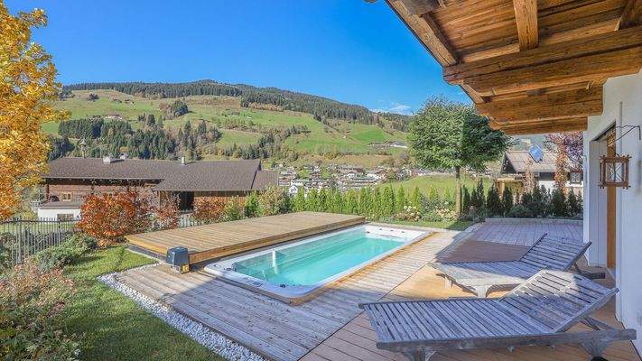 KITZIMMO-Luxuswohnung mit Pool in Toplage kaufen - Immobilie Jochberg.