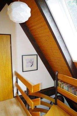 Treppenhaus mit Veluxfenter (el.Rollladen)